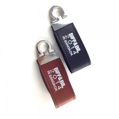 LTU-L104 Keychain Leather USB