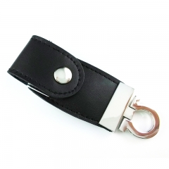 LTU-L104 Keychain Leather USB