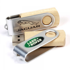 LTU-W108 Wood Swivel USB